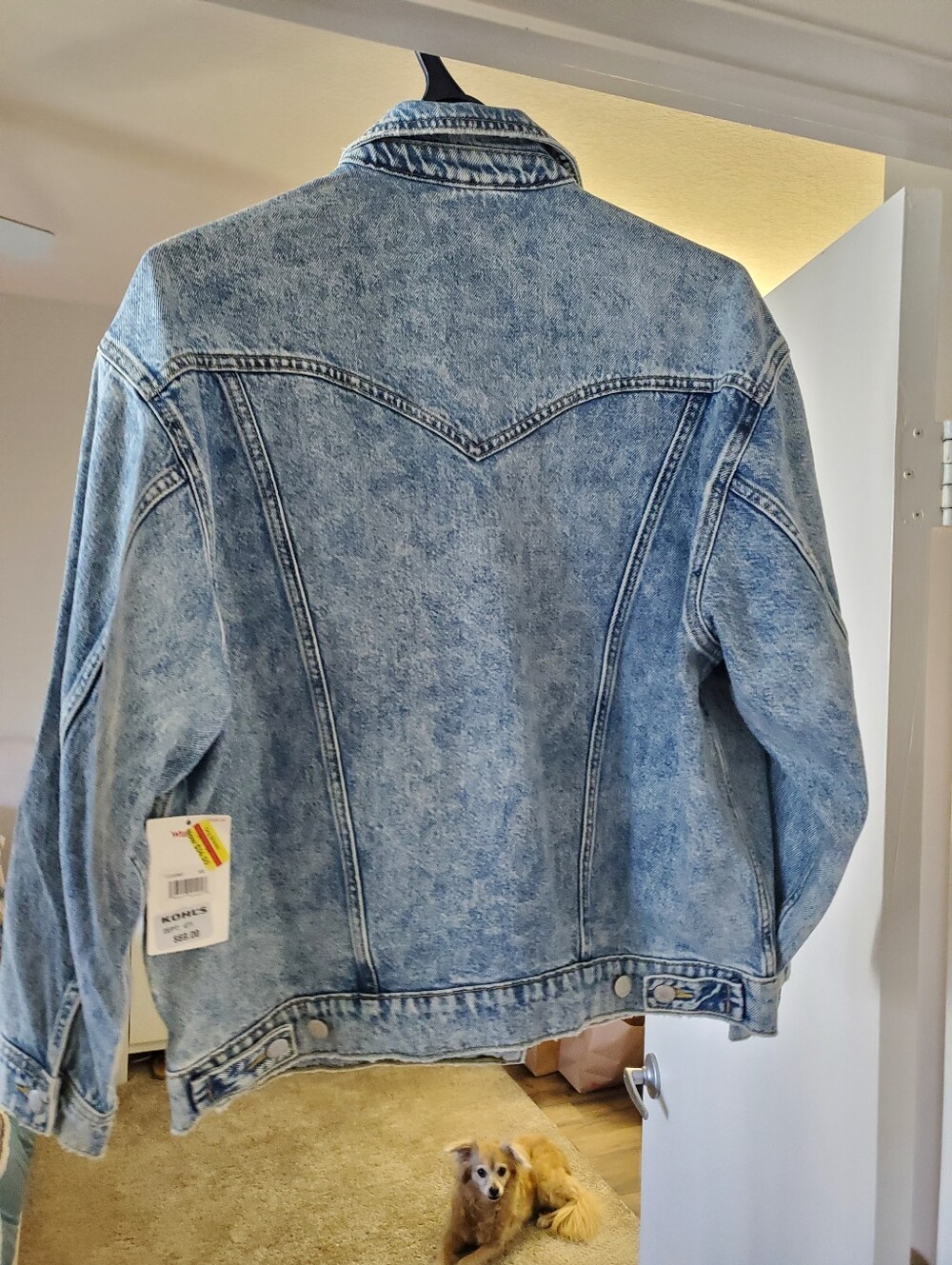 Wrangler Oversized Denim Jacket XS - Picture 2 of 4